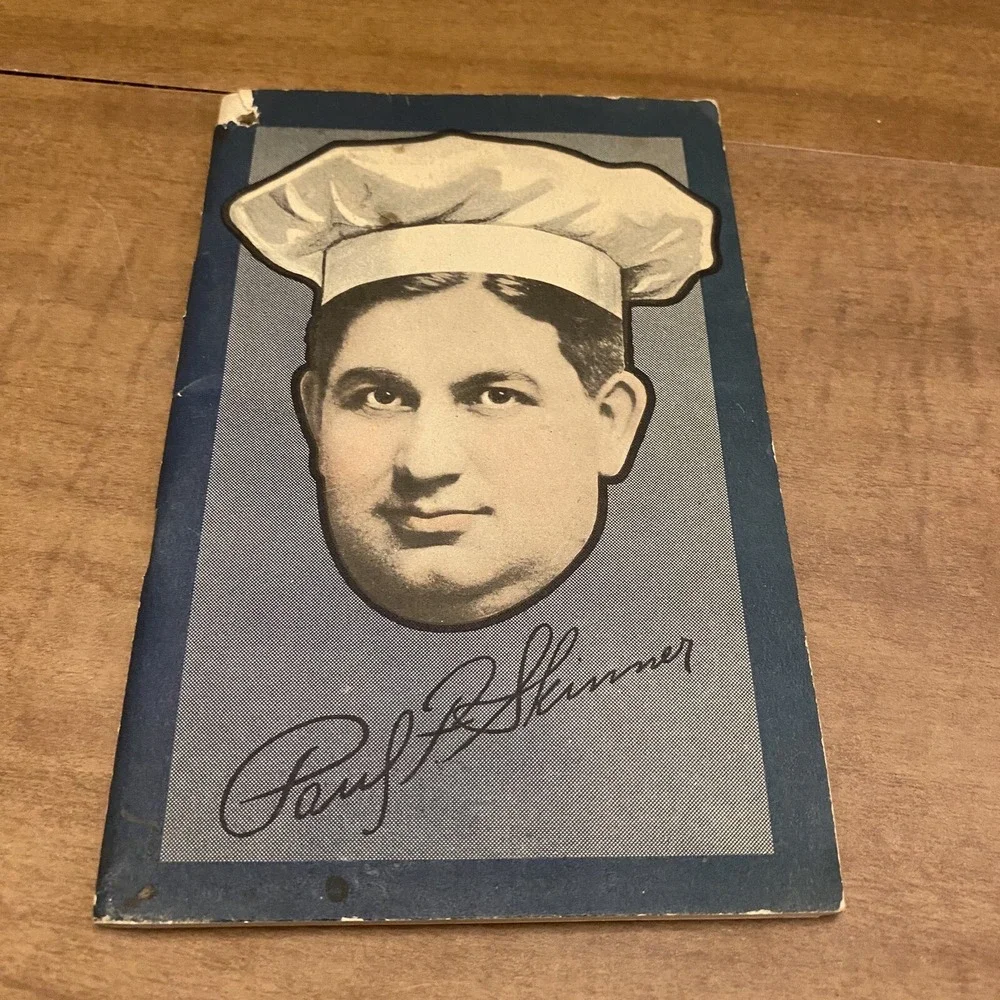 Paul Skinner Macaroni Cookbook Vintage Second Edition Skinner Manufacturing Co